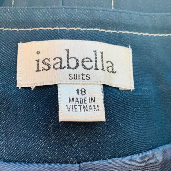 Abella Navy Blue Blazer - Picture 3 of 4